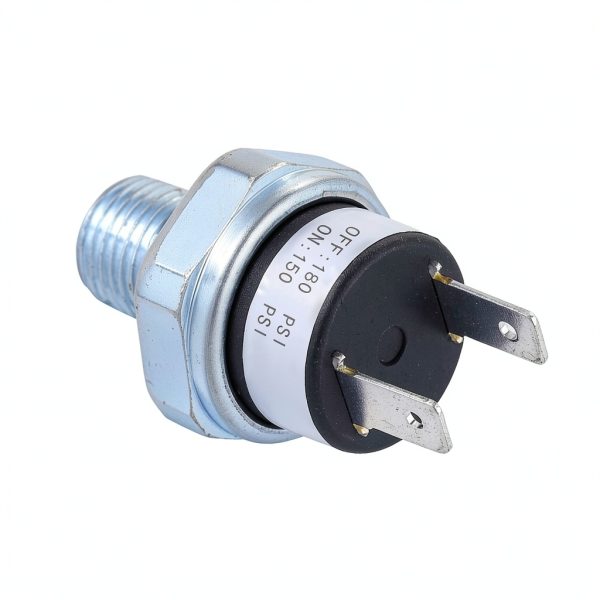 FanWayer 1/4-18 NPT Air Pressure Switch 24V/12V DC & AC 150-180psi-3