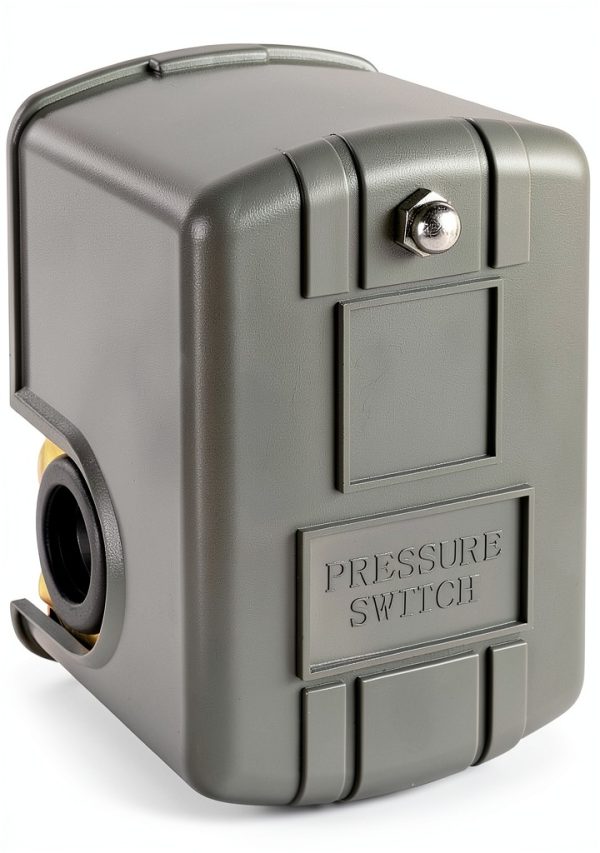 Pressure Switch Enmja Water Pump Control 9013FSG2 Grey Adjustable-0