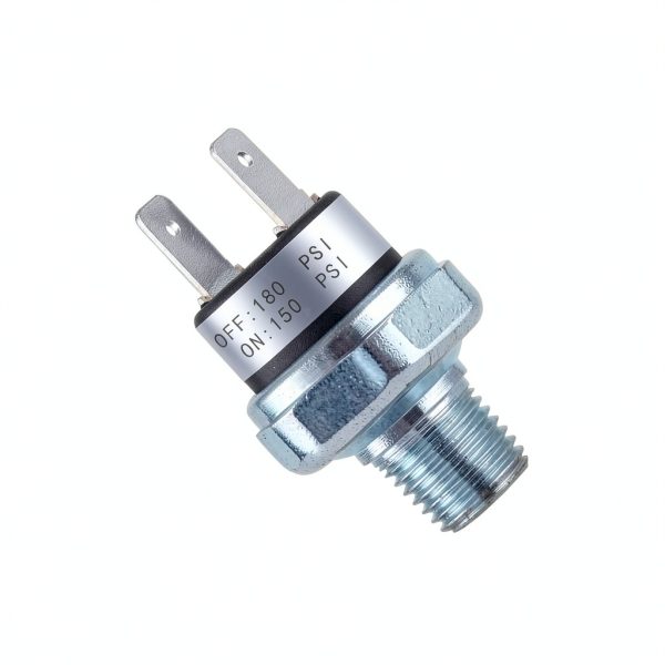 FanWayer 1/4-18 NPT Air Pressure Switch 24V/12V DC & AC 150-180psi-7