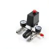 Air Compressor Pressure Switch Black 0-180 PSI Aluminum Alloy Model-5