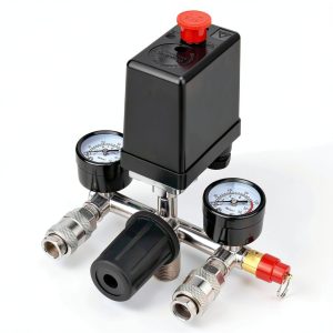 Air Compressor Pressure Switch Black 0-180 PSI Aluminum Alloy Model-0