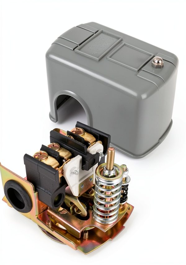 Pressure Switch Enmja Water Pump Control 9013FSG2 Grey Adjustable-3