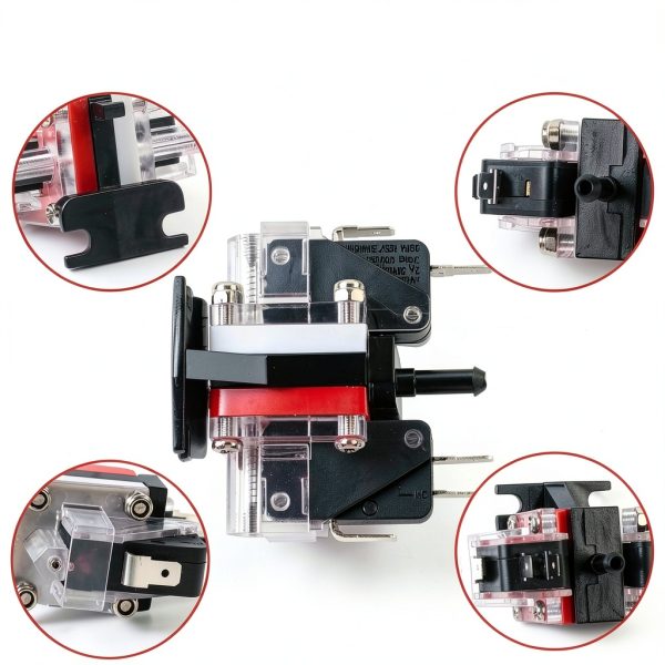 11-0504-01 Pressure Switch - Ice Maker Pressure Switch Compatible with Scotsman Ice Machine Parts Compatible with Models: CU50, DCE33, NU130, SCCG30, SCCG50, SCCP30, SCCP50, SCN60-3