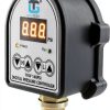 GamaTech Pressure Switch for Water Pump and Air Pump, Digital Adjustable Pressure Controller, 110V, 0-145 Psi, 1/2" Male Npt-1