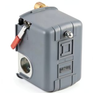 Schneider Electric Square D by Schneider Electric 9013FSG2J24M4 Air-Pump Pressure Switch, NEMA 1, 40-60 psi Pressure Setting, 20-65 psi Cut-Out, 15-30 psi Adjustable Differential, Low-Pressure Cut-Off-0